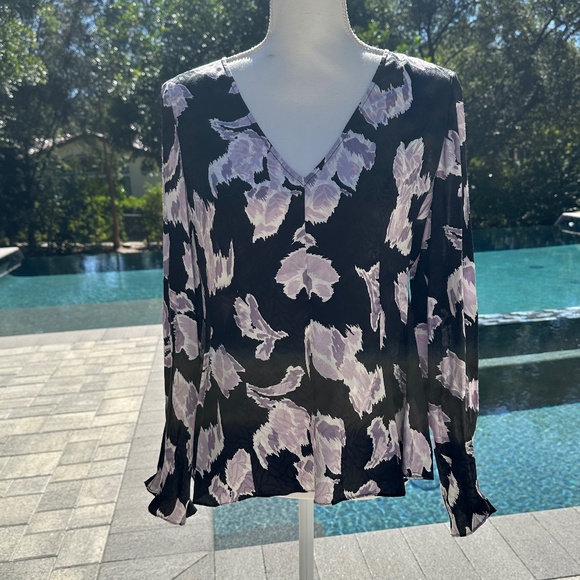 Beautiful Rebecca Taylor Silk Blossom Blouse - Picture 1 of 4